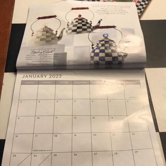 2022 Mackenzie Childs Calendar - Picture 3 of 14